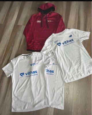 Sudadera y Camiseta Voluntario media y camiseta ma
