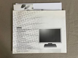 Monitor BenQ FP222W 22 Pulgadas