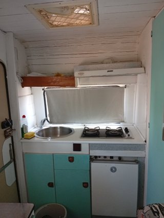 Autocaravana Clasica Ford Transit 1982 española.
