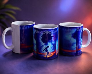 Taza Michael Jackson Moonwalker
