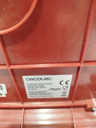 MAQUINA DE PALOMITAS CECOTEC FUN&TASTE