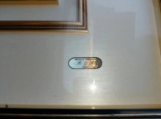Prestigioso quadro in argento 925