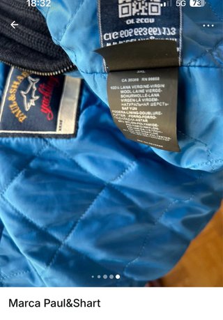 Chaqueta Paul&Shark Negra y Azul