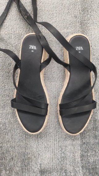 Zara Sandalias Plataforma Mujer Talla 40