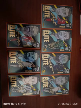 Colección Cartas Fútbol Elite Power 2024/25