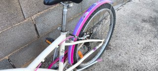 Bicicleta Decathlon 20 con cesta