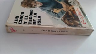 Libro Los cinco y el tesoro de la isla (1985)