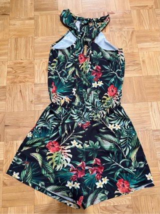 Mono corto estampado tropical Easy Wear Talla S