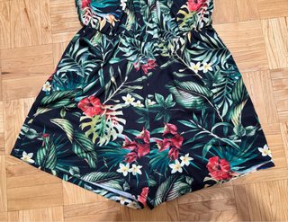 Mono corto estampado tropical Easy Wear Talla S