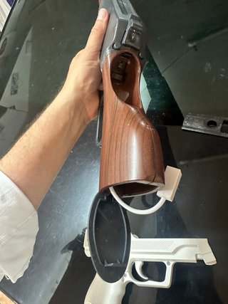 Pistola y Rifle Winchester Wii