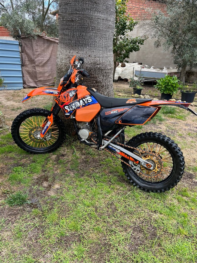 KTM 125 EXC Enduro Motocross