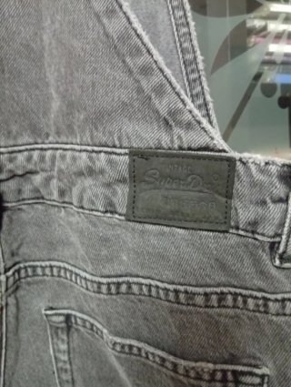 Peto vaquero Superdry gris