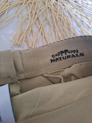 Pantalón equitación Cotton Naturals beige mujer