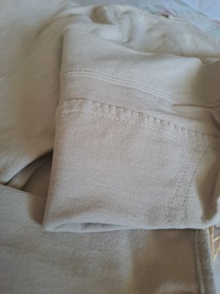 Pantalón equitación Cotton Naturals beige mujer