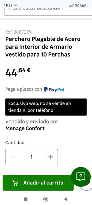 8 Percheros Plegable Metal Pared