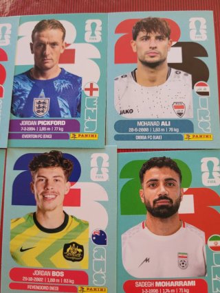 Lote 11 cromos Mundial 2026 Panini