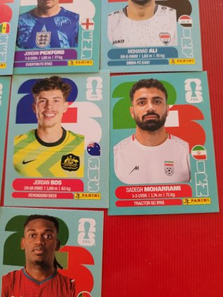 Lote 11 cromos Mundial 2026 Panini