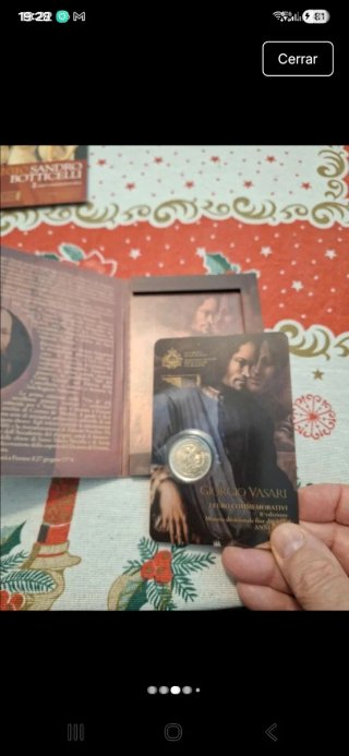 San Marino 2011 2 Euro conmemorativos. (Vasari)