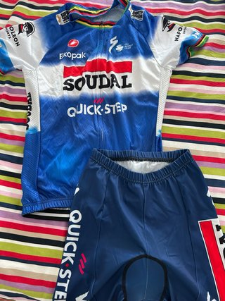 Equipación Ciclismo Niño Soudal Quick-Step T10