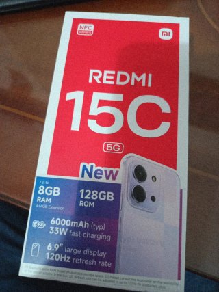 Xiaomi Redmi 15C 8GB RAM 128GB ROM Nuevo