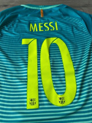 Camiseta FC Barcelona 3ª equipación 16-17 Messi 10