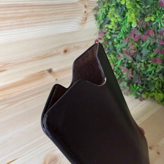 Funda iPhone marron Cuero
