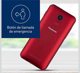 Teléfono Móvil Panasonic KX-TU155 Para Mayores