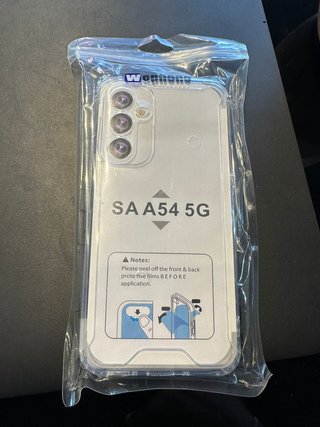 Capa Samsung A54 5G Transparente