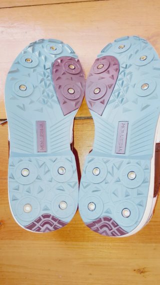 Zapatos de Golf Thestron Blanco y Marrón