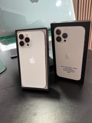 iPhone 13 Pro Max 256GB Blanco - Batería 100%