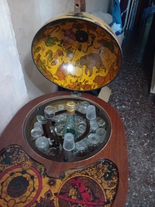 Botellero Globo Terráqueo
