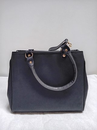 Bolso vintage mano negro Okay Sac