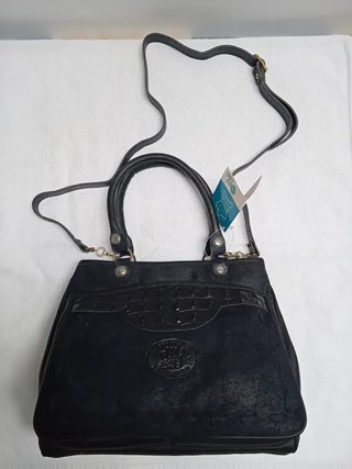 Bolso vintage mano negro Okay Sac