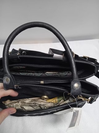 Bolso vintage mano negro Okay Sac
