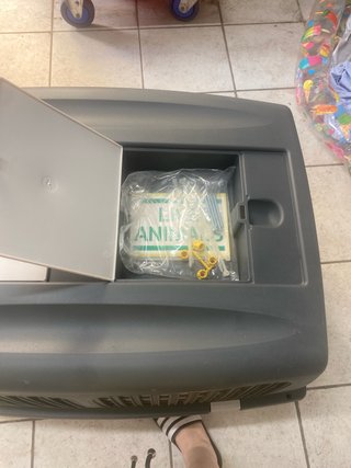 Transportin para perros , no tiene ruedas