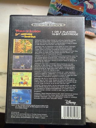 World of Illusion - Sega Mega Drive