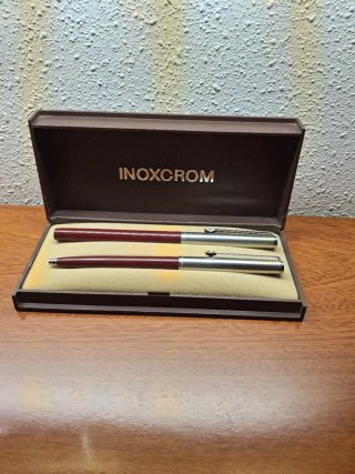 Juego Bolígrafo y Estilográfica INOXCROM