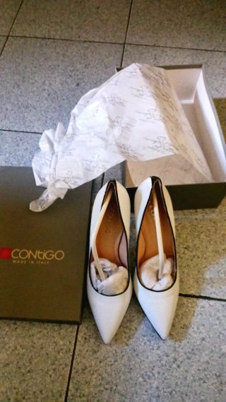 Décolleté Contigo n. 38 Bianche Nuove