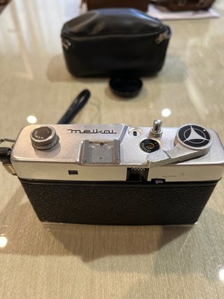 Cámara Meikai EL Vintage Japón + Funda