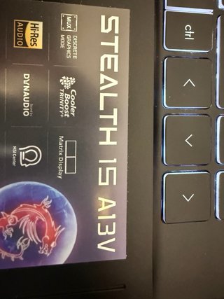 Portátil MSI Stealth 15 A13Vf