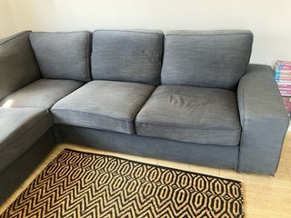 Sofá Esquinero Ikea NIVIK 4 Plazas Antracita
