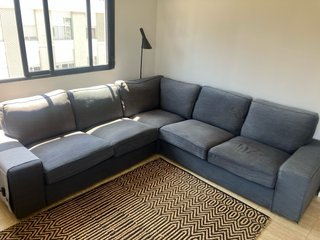 Sofá Esquinero Ikea NIVIK 4 Plazas Antracita