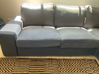 Sofá Esquinero Ikea NIVIK 4 Plazas Antracita