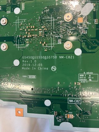 Placa Base Lenovo GS450B550RG5750 NM-C821