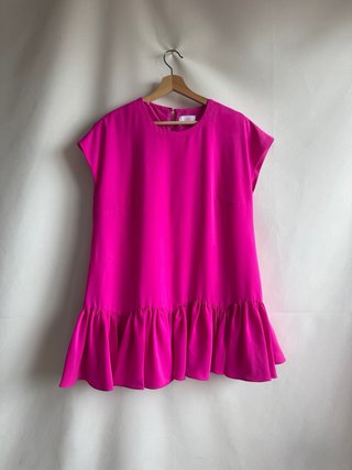 Vestido mini rosa Savida