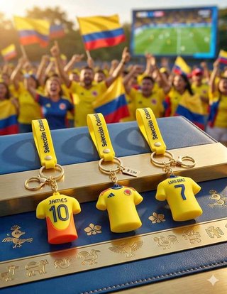 Llavero Selección Colombia Camiseta