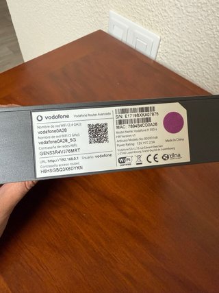 Router Vodafone Avanzado