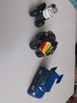 Lote 3 coches de juguete