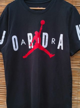 Camiseta Jordan Hombre Negra
