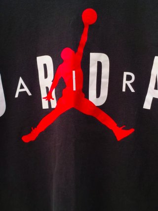 Camiseta Jordan Hombre Negra